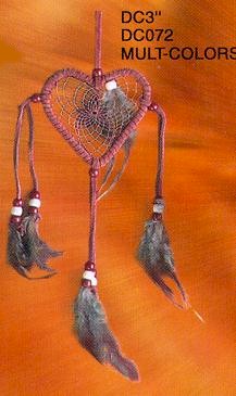 3'' Dream Catchers Multicolor 12/Set