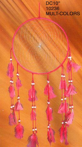 10'' Dream Catchers Multicolor 12/Set