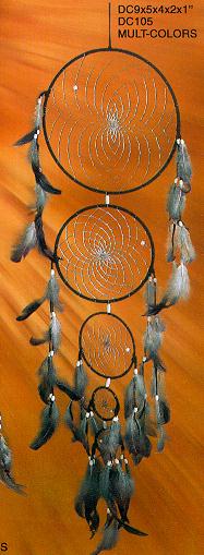 35'' Dream Catcher 5 Rings 4/Set