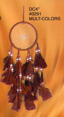 4'' Dream Catchers Multicolor 12/Set