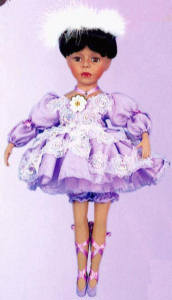 18'' Angela Ballerina Purple
