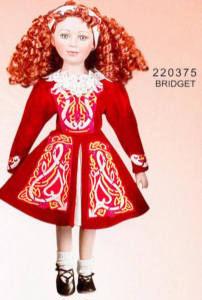22'' Bridget, Irish Dancer