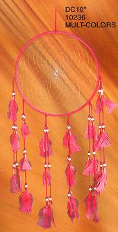 10'' Dream Catchers Multicolor 12/Set